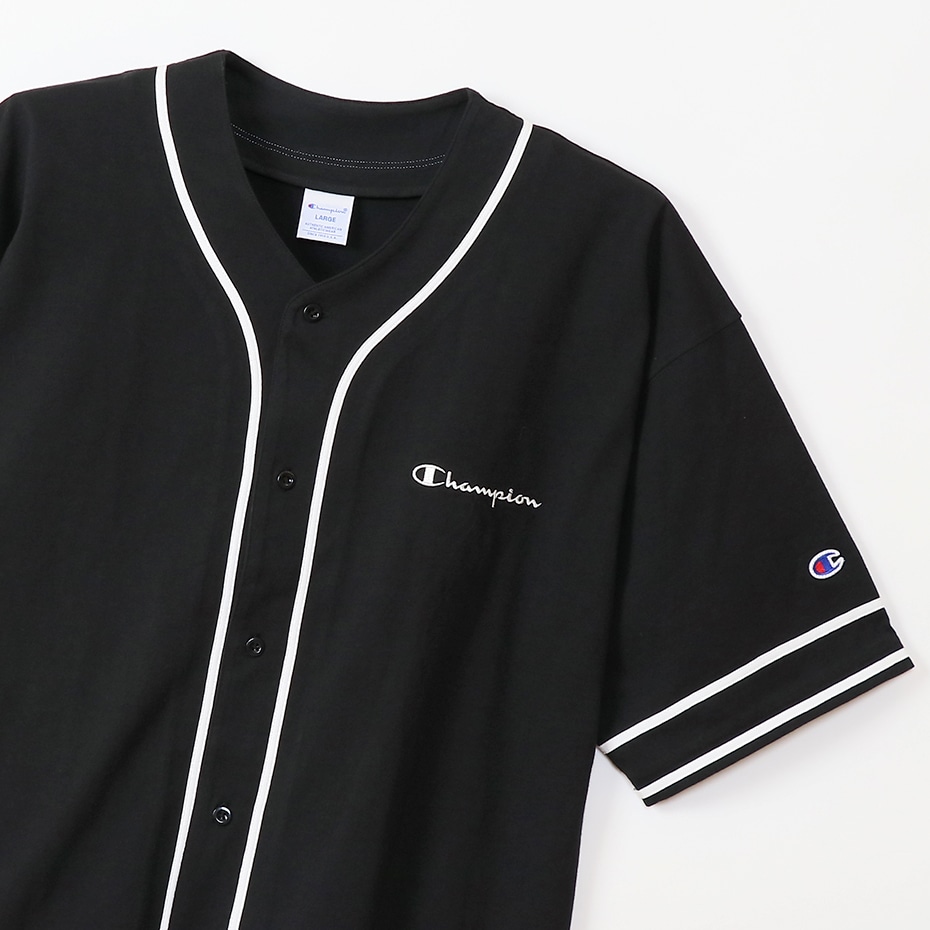 ベースボールシャツ ブラック | チャンピオンの公式通販サイト