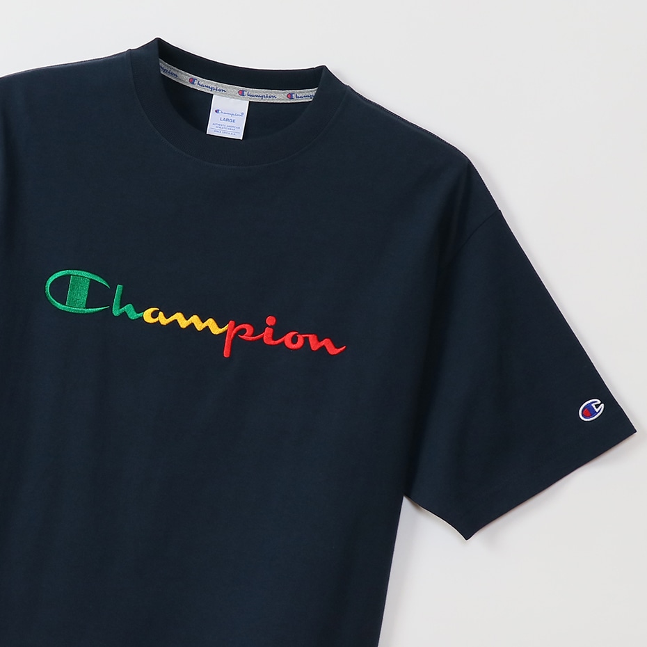 ショートスリーブTシャツ ネイビー | チャンピオンの公式通販サイト