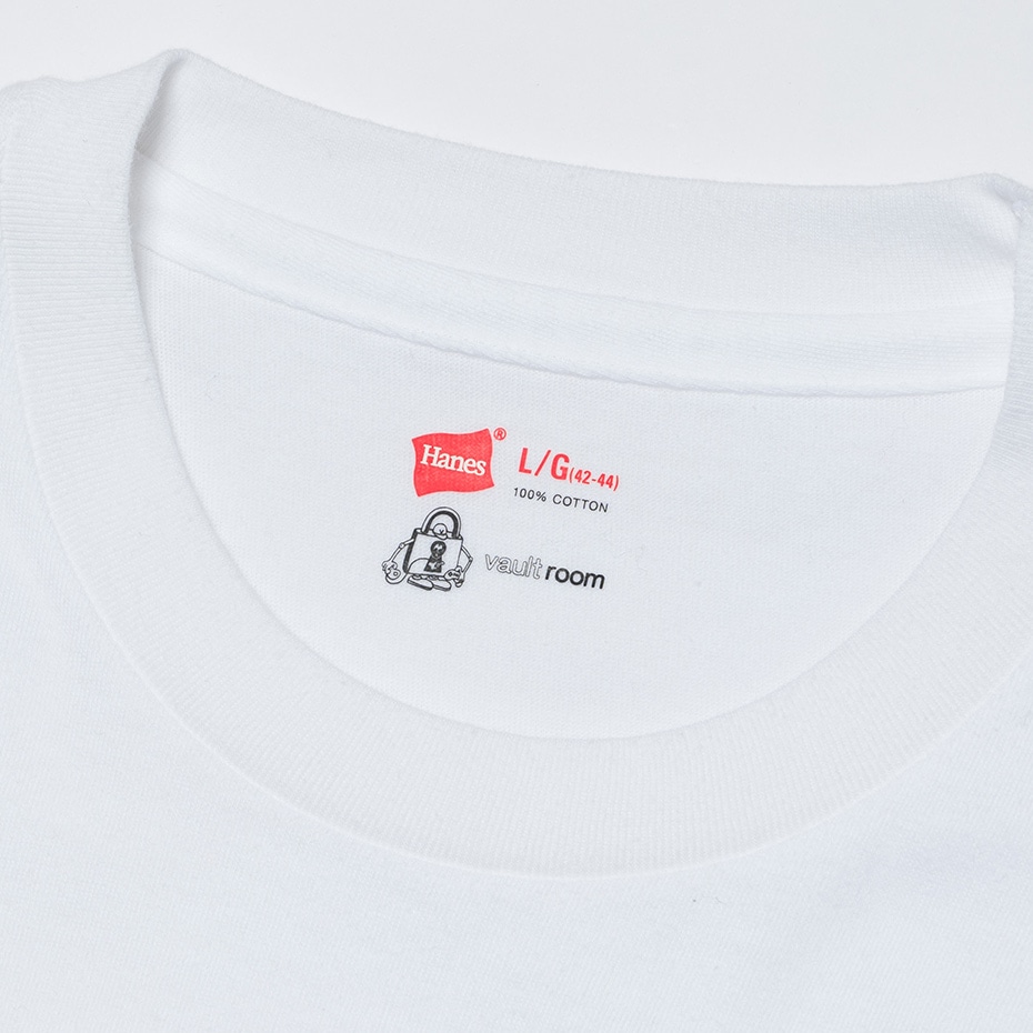 �R���g Hanes x vaultroom �ԃ��x���N���[�l�b�NT�V���c 26SS �w�C���Y(HM1-D712S)