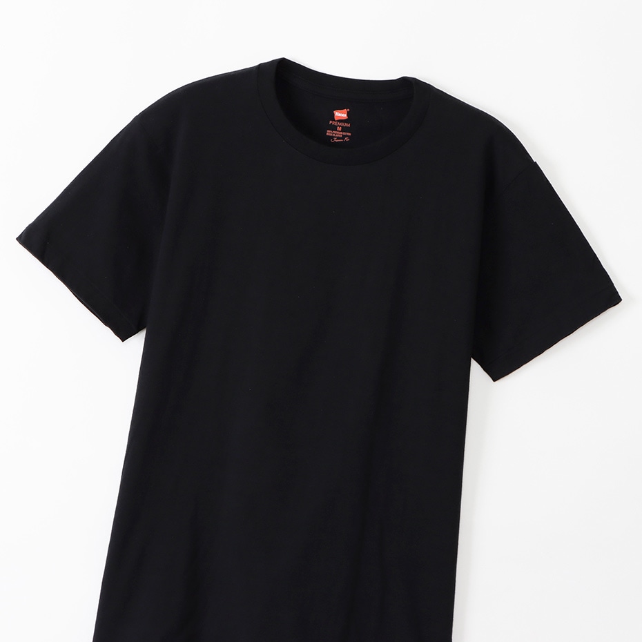 ＜OUTLET＞ヘインズ プレミアムジャパンフィット クルーネックTシャツ PREMIUM Japan Fit(HM1-F001)