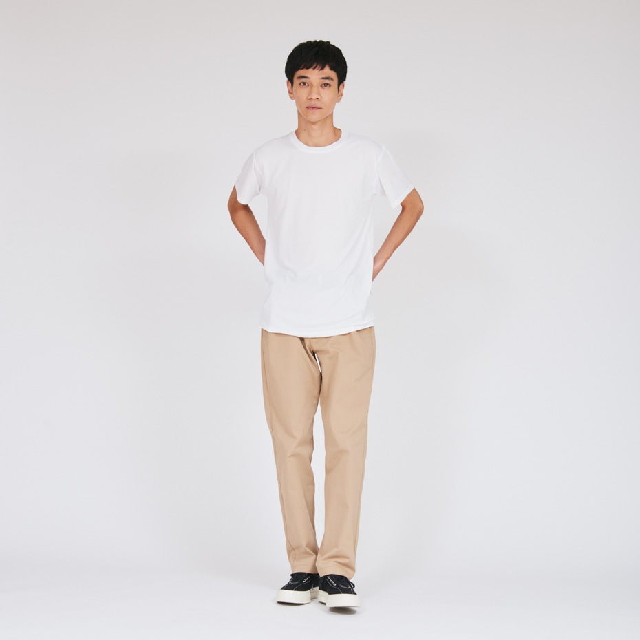 2P Hanes MOVES �X�N�G�A���b�V�� �N���[�l�b�NT�V���c 26SS �w�C���Y(HM1ED701)