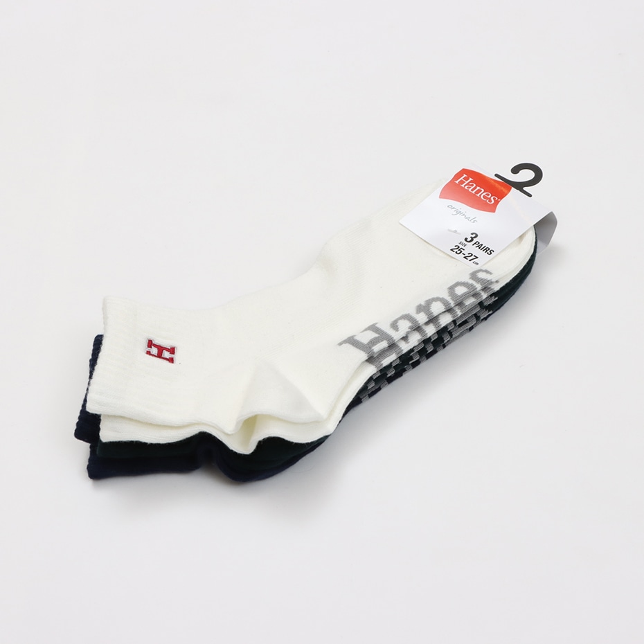 �R���g Hanes originals �V���[�g�����O�X�\�b�N�X 26SS �w�C���Y(HMSCD302)