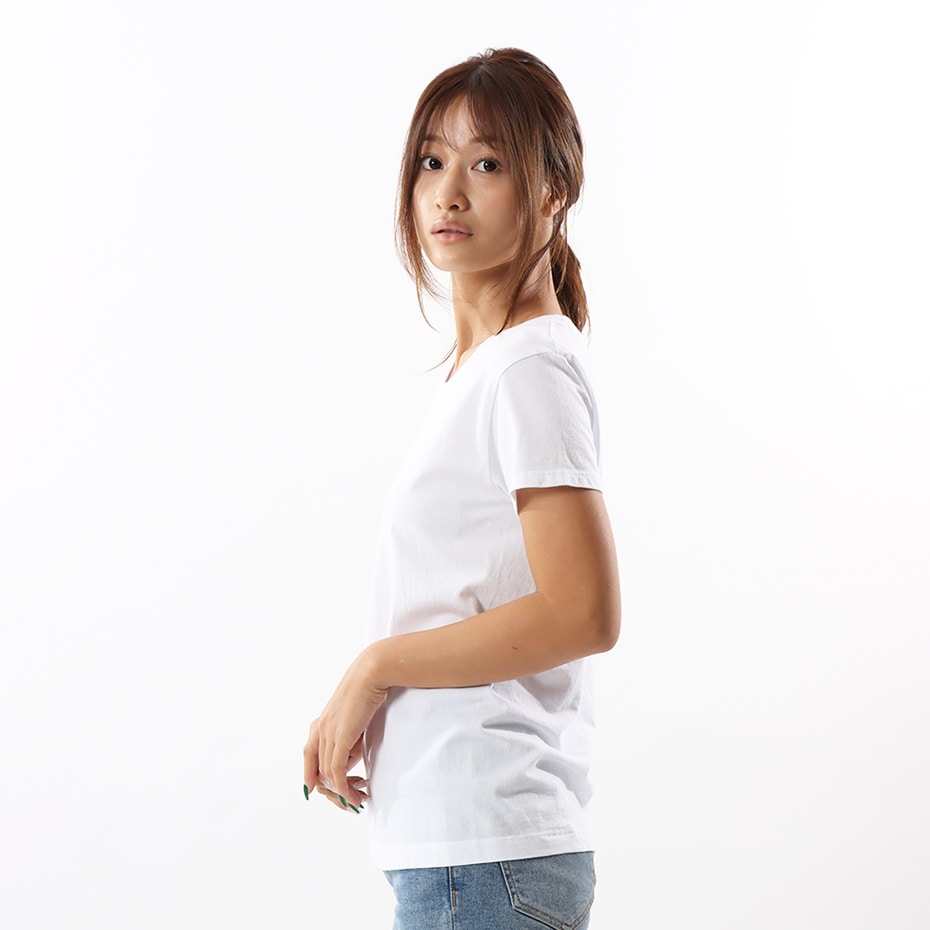 ウィメンズ ジャパンフィット【2枚組】クルーネックTシャツ 5.3oz 22SS  Japan Fit for HER ヘインズ(HW5320)