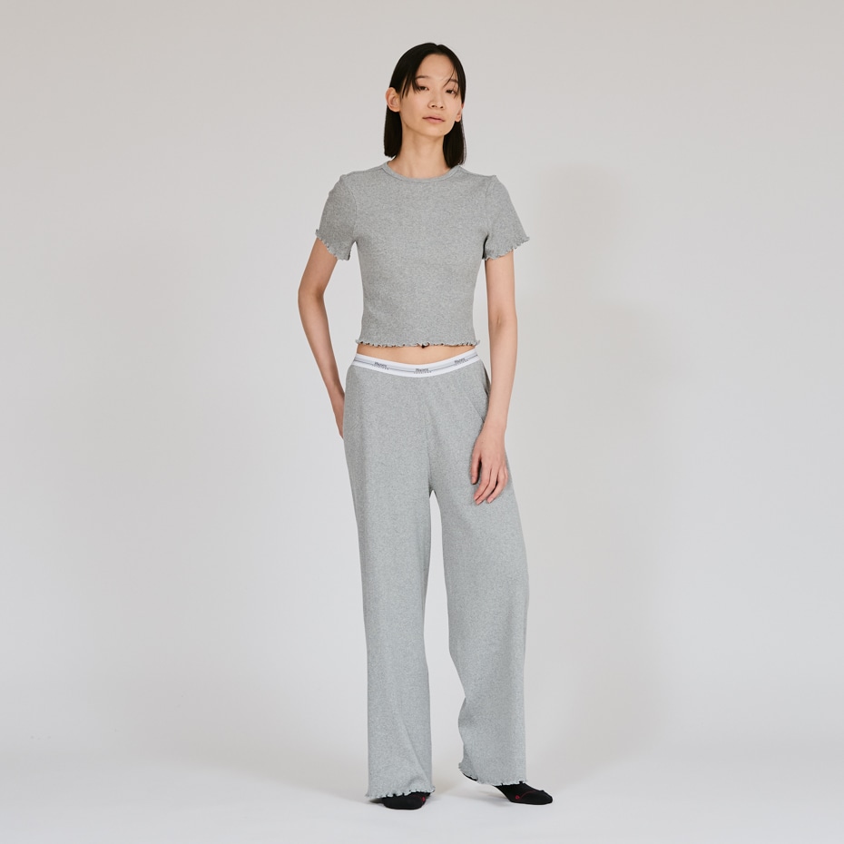 Hanes originals�����O���C�h�p���c by THE DODO JEAN 25FW �w�C���Y(HW9-C101)