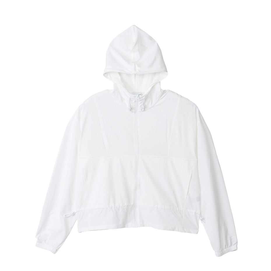 ウィメンズ フーデッドジップジャケット ホワイト | チャンピオンの  