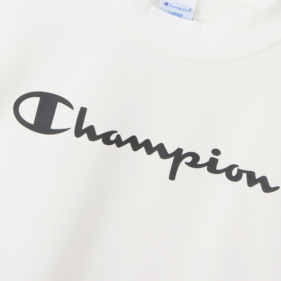 モックネックシャツ ホワイト | チャンピオンの公式通販サイト