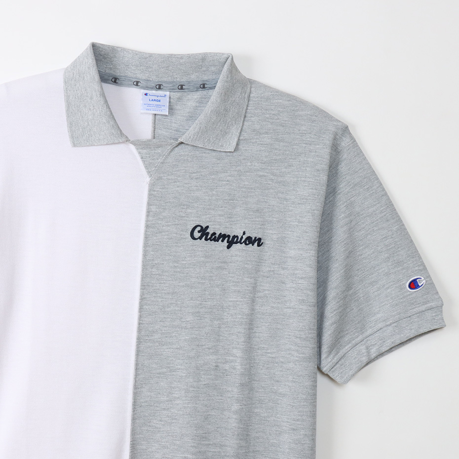 ポロシャツ オックスフォードグレー | チャンピオンの公式通販サイト