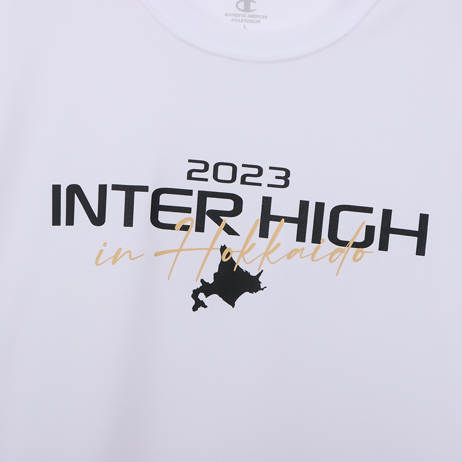 北海道インターハイ2023 バスケットボール競技 Tシャツ ホワイト ...