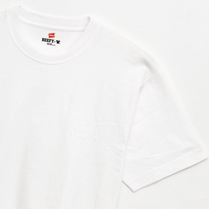 大きいサイズ ビーフィーTシャツ ホワイト | ヘインズの公式通販サイト
