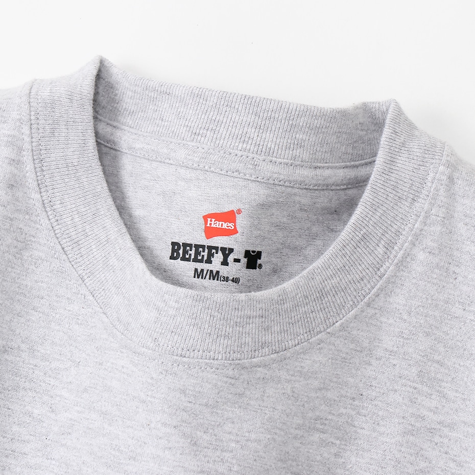 BEEFY-T ロングスリーブポケットTシャツ 21FW BEEFY-T ヘインズ(H5196)