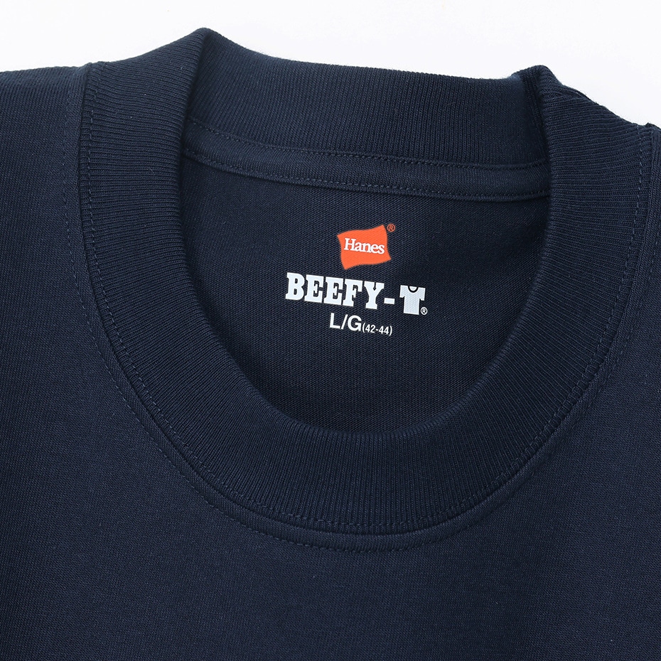 BEEFY-T ロングスリーブTシャツ 23FW【秋冬新作】 BEEFY-T ヘインズ(H8-X401)