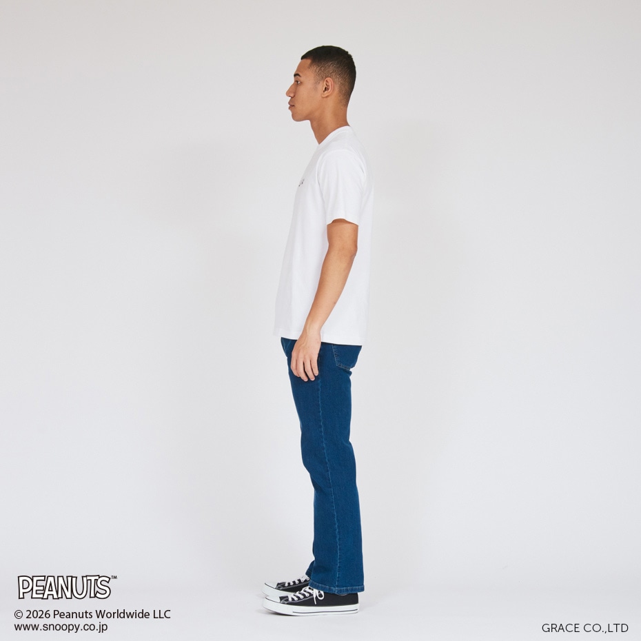 PEANUTS x BEEFY-T �N���[�l�b�NT�V���c 26SS BEEFY-T �w�C���Y(HM1-D002)