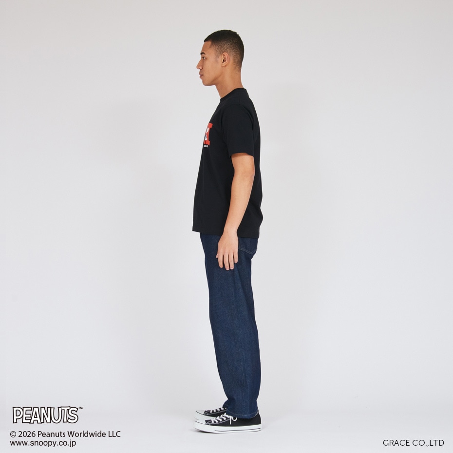 PEANUTS x BEEFY-T �N���[�l�b�NT�V���c 26SS BEEFY-T �w�C���Y(HM1-D003)