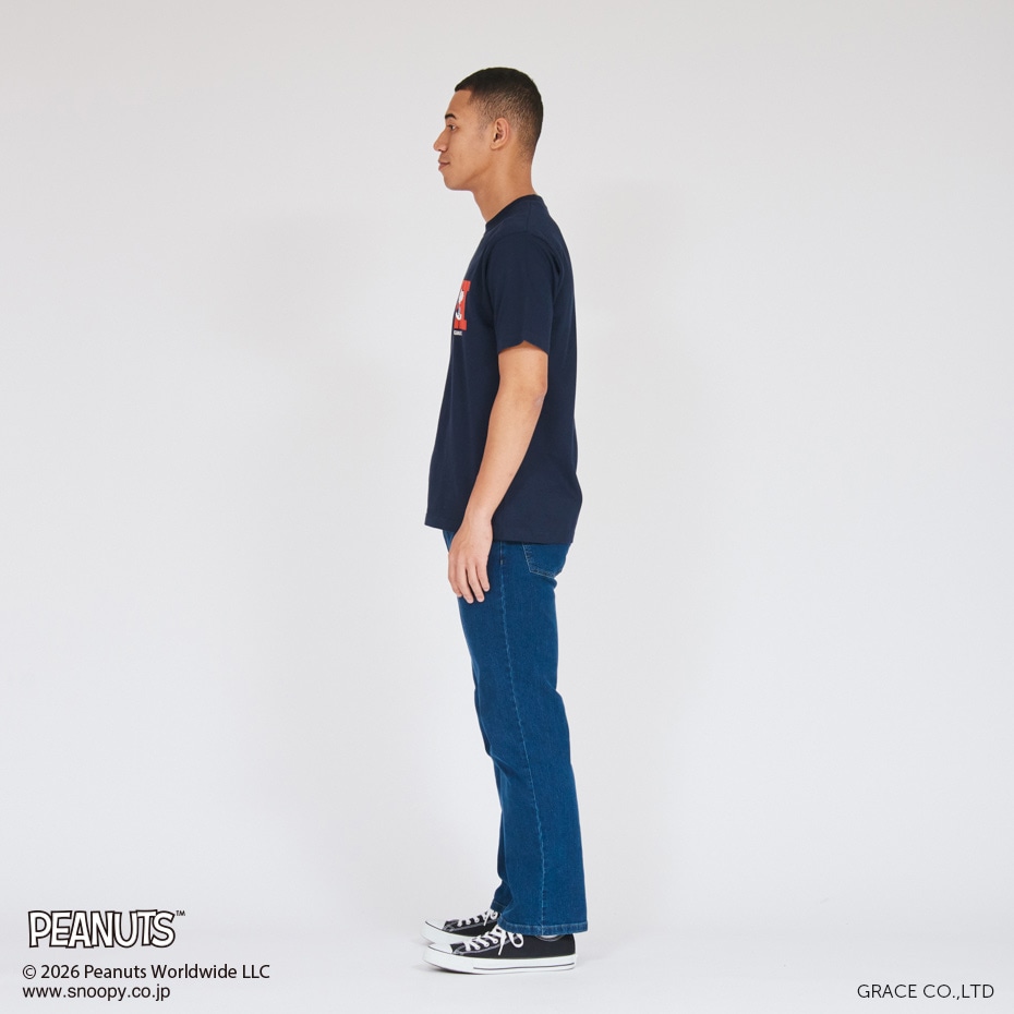 PEANUTS x BEEFY-T �N���[�l�b�NT�V���c 26SS BEEFY-T �w�C���Y(HM1-D003)