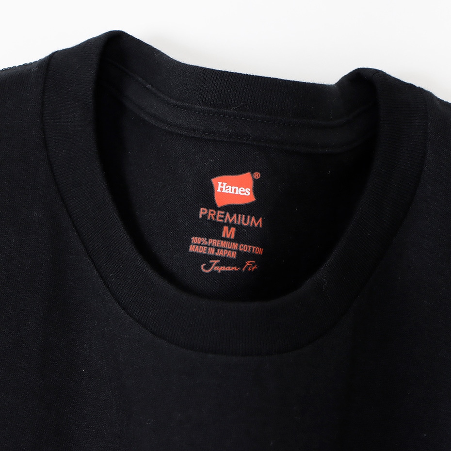ヘインズ プレミアムジャパンフィット クルーネックTシャツ 21FW PREMIUM Japan Fit(HM1-F001)