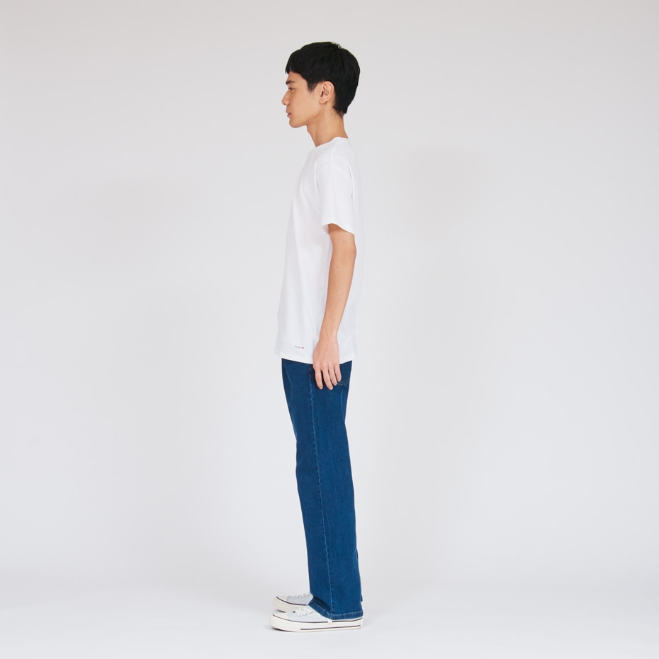 Hanes originals�R�b�g�����b�V�� �N���[�l�b�NT�V���c 26SS �w�C���Y(HM1ED201)