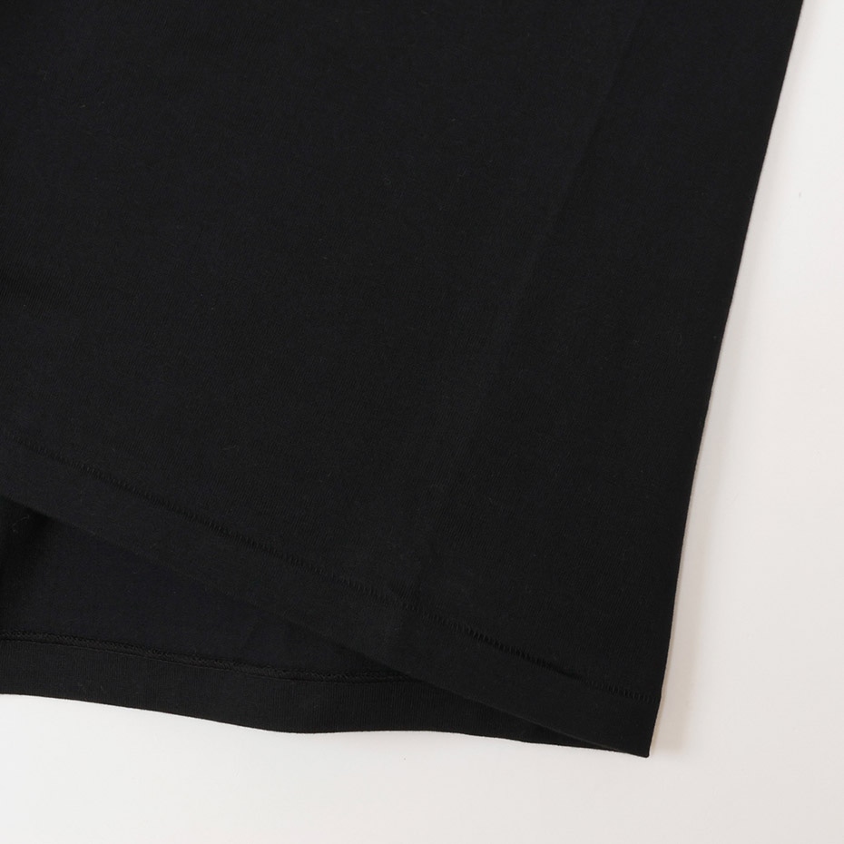 �傫���T�C�Y Hanes T-SHIRTS KURO �N���[�l�b�N�����O�X���[�uT�V���c 26SS �w�C���Y(HM4-D202)