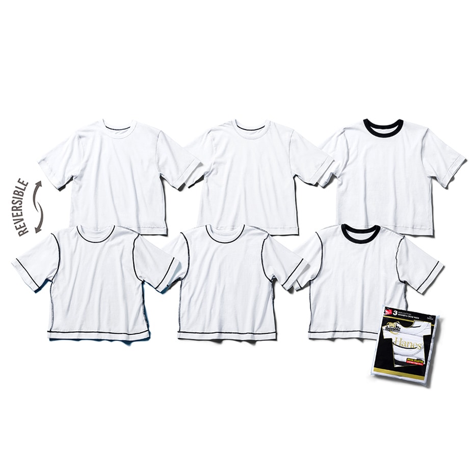 �ysize S �^�C�g�ȃt�B�b�g���ŒZ�߂̒���z3P���o�[�V�u���N���[�l�b�NT�V���c by THE DODO JEAN 26SS �w�C���Y(HW1-D702)