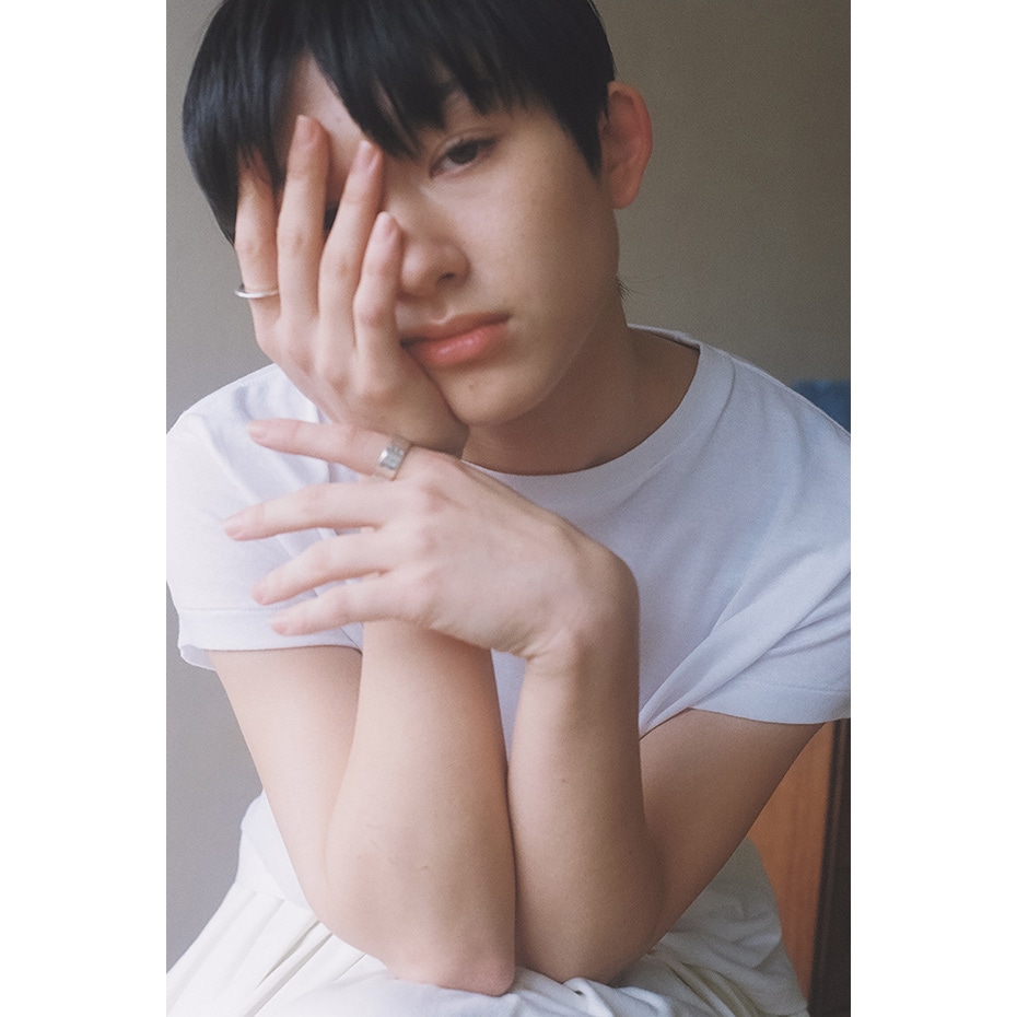 3P�N���[�l�b�NT�V���c by THE DODO JEAN 26SS �w�C���Y(HW1-D703)