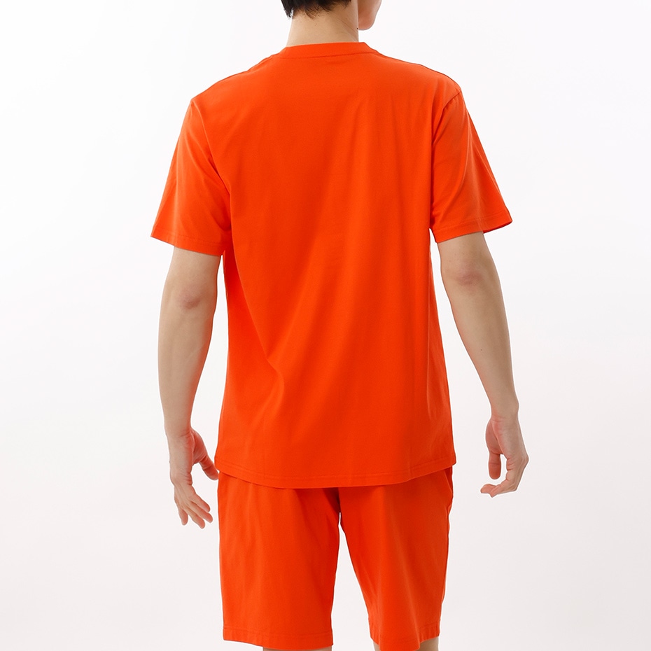 �V���[�g�X���[�u�N���[�l�b�N POLO�v�����g 25SS �|�� �����t ���[���� (RM8-B206�j