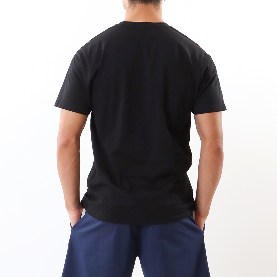 【THE NIKKEI MAGAZINE STYLE 掲載】ショートスリーブクルーネックシャツ ロゴプリント 23SS ポロ ラルフ ローレン(RM8-X203）
