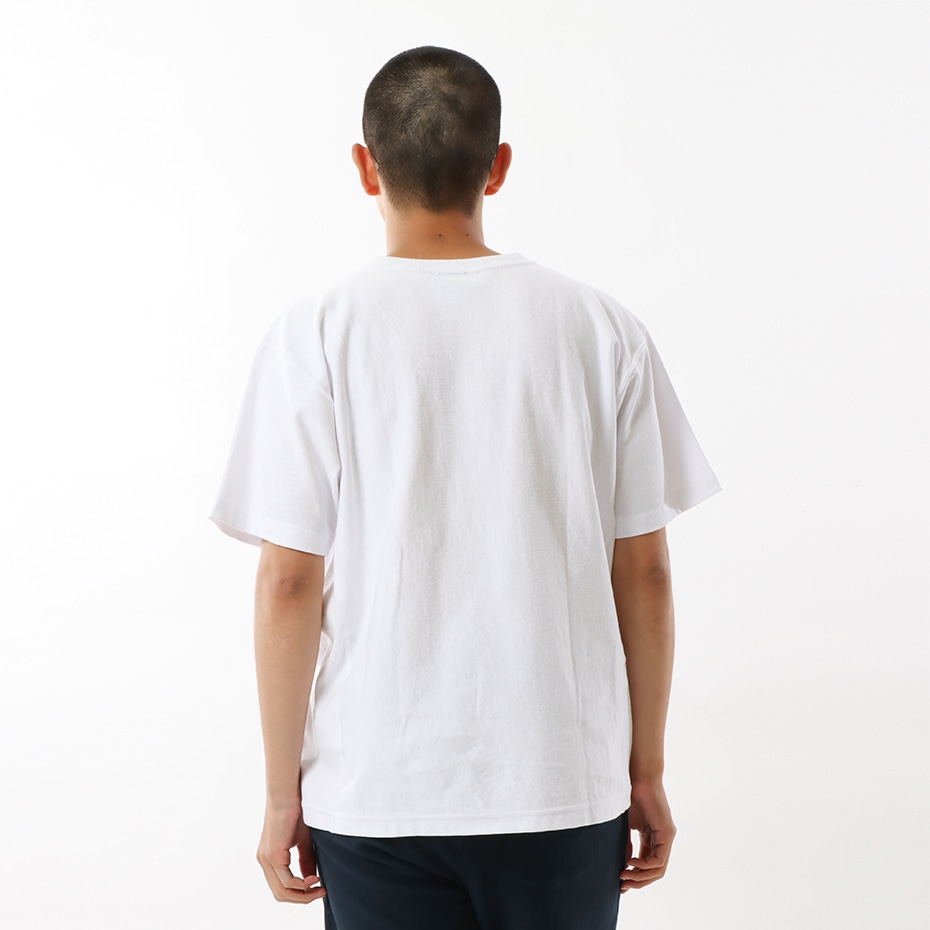 リバースウィーブ(R) ショートスリーブポケットTシャツ ホワイト 