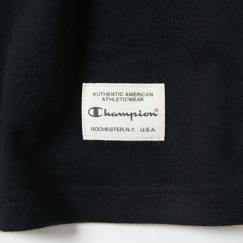 ショートスリーブポケットTシャツ ブラック | チャンピオンの公式通販 ...