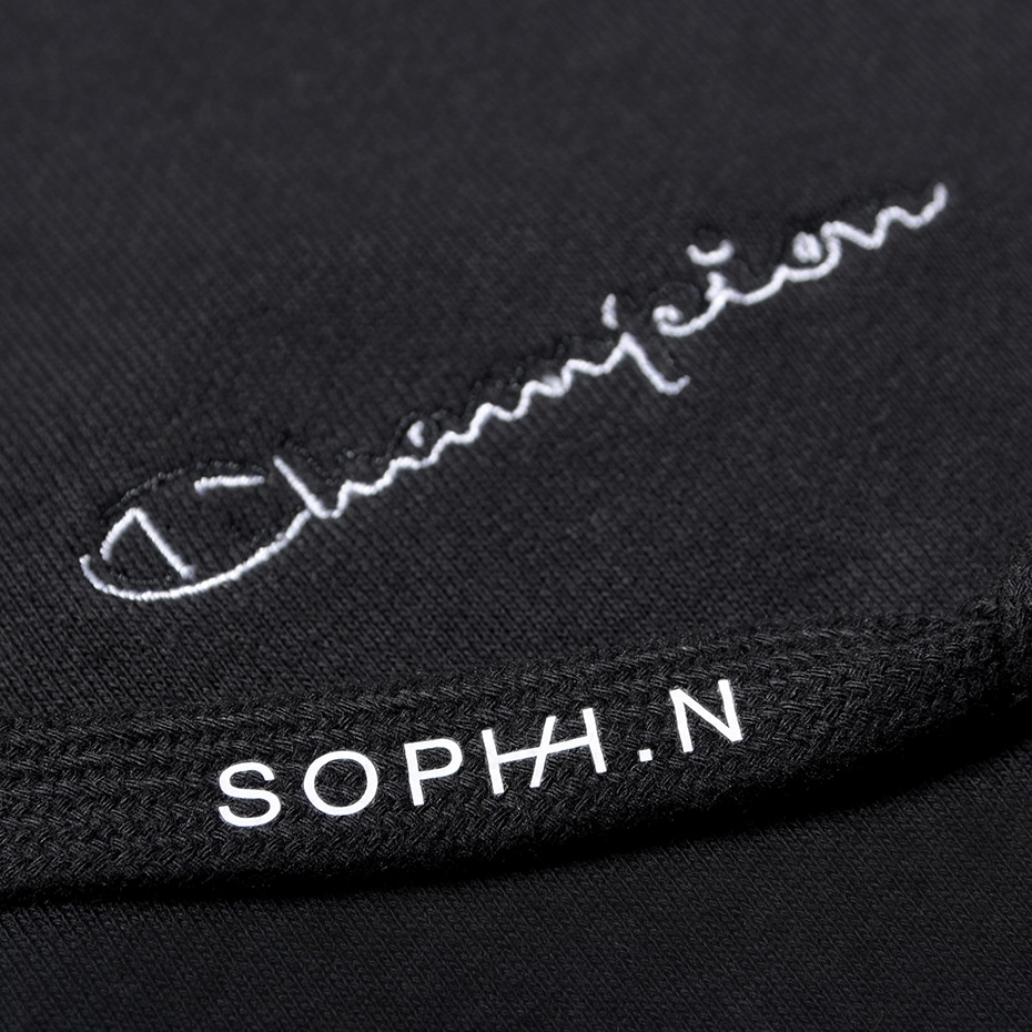 Champion × SOPH. × N.HOOLYWOOD フーデッドスウェットシャツ ブラック ...