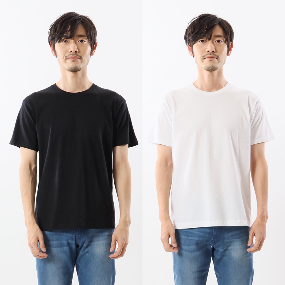ジャパンフィット【2枚組】クルーネックTシャツ 5.3oz 22SS Japan Fit ヘインズ(H5320)