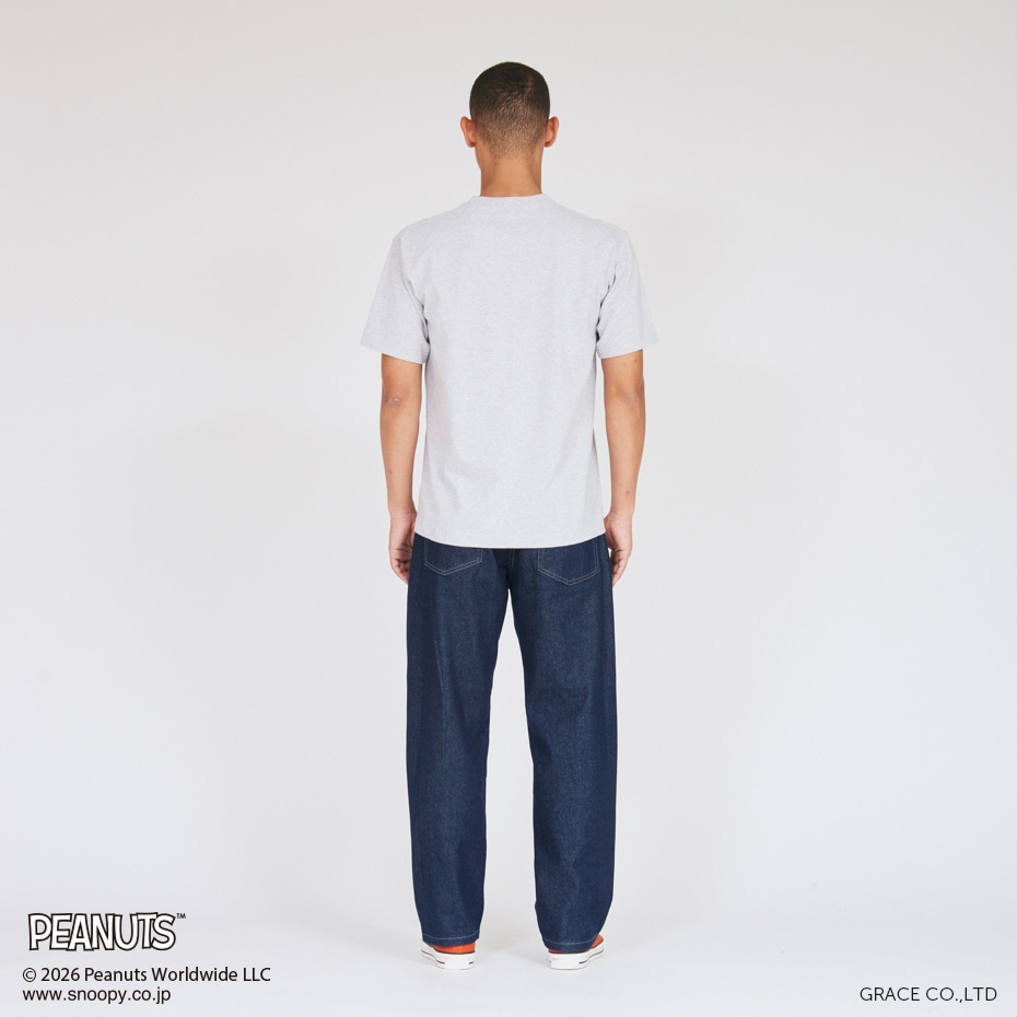 PEANUTS x BEEFY-T �N���[�l�b�NT�V���c 26SS BEEFY-T �w�C���Y(HM1-D003)