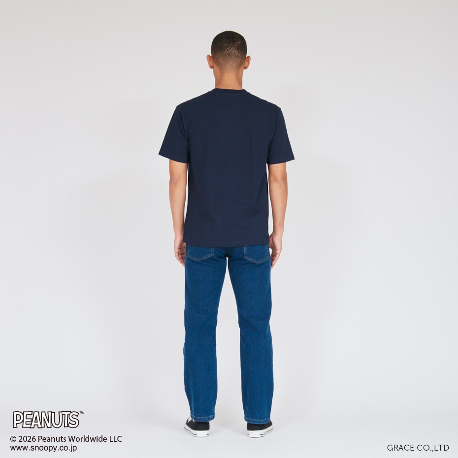 PEANUTS x BEEFY-T �N���[�l�b�NT�V���c 26SS BEEFY-T �w�C���Y(HM1-D003)