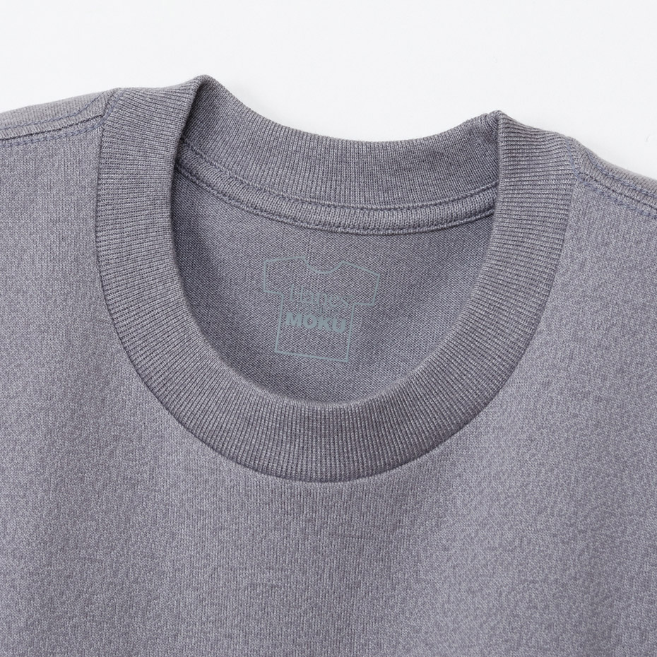 Hanes T-SHIRTS MOKU クルーネックTシャツ(HM1-D203) ヘザーグレー