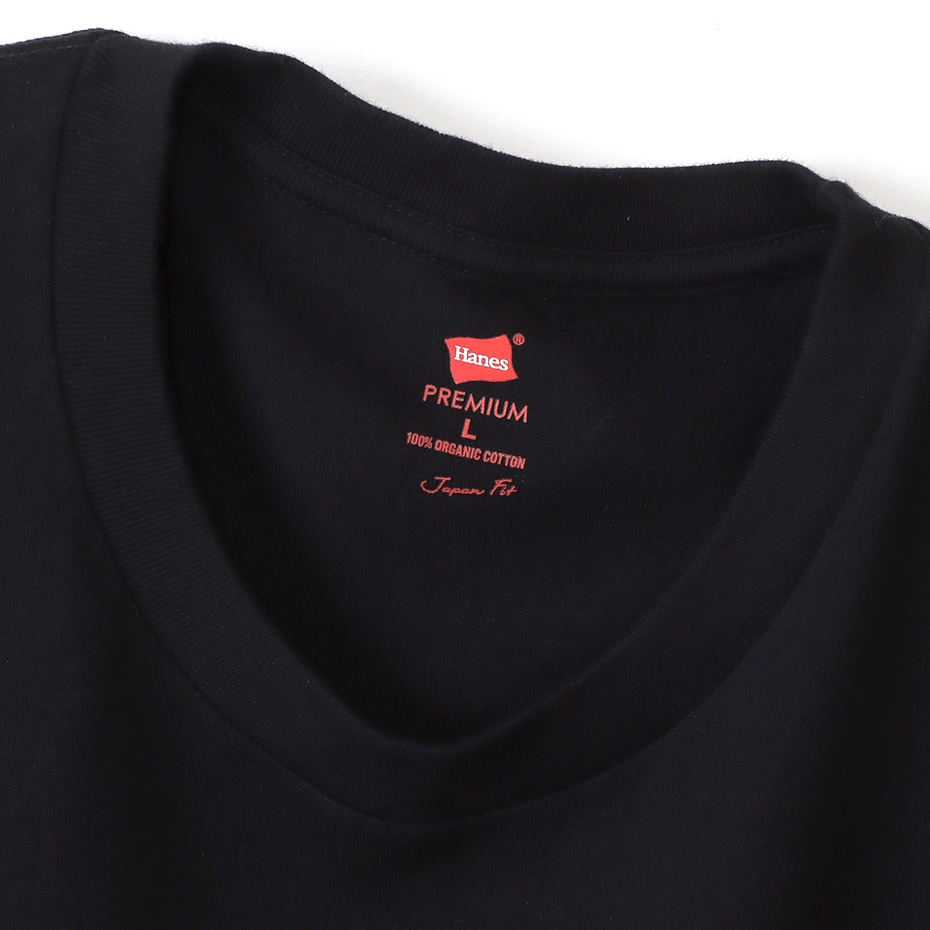 ヘインズ プレミアムジャパンフィット ポケットTシャツ 23FW PREMIUM Japan Fit(HM1-V003)