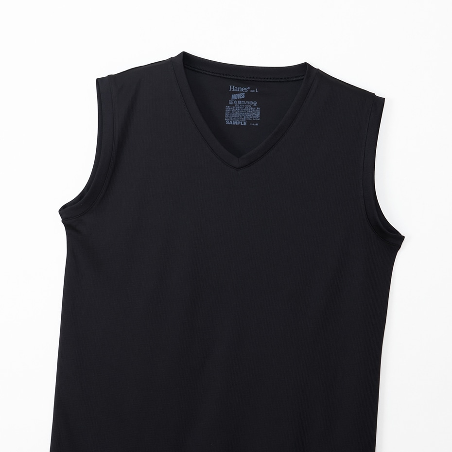 �傫���T�C�Y 2P Hanes MOVES �X�N�G�A���b�V�� �X���[�u���XT�V���c 26SS �w�C���Y(HM3ED701)