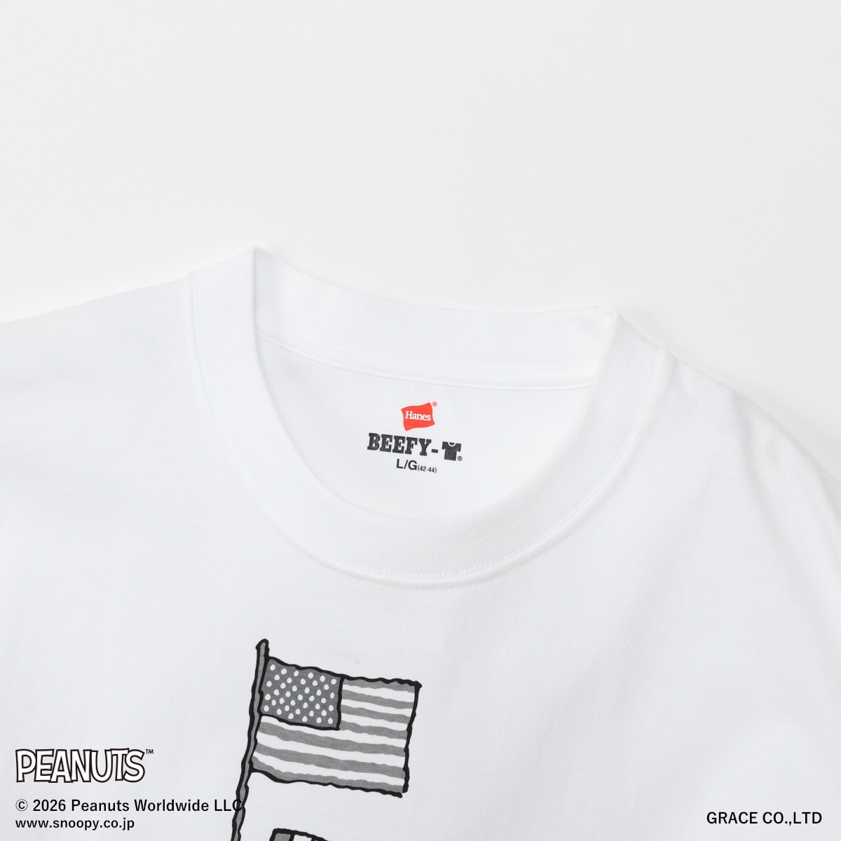 PEANUTS×BEEFY-T �����O�X���[�uT�V���c