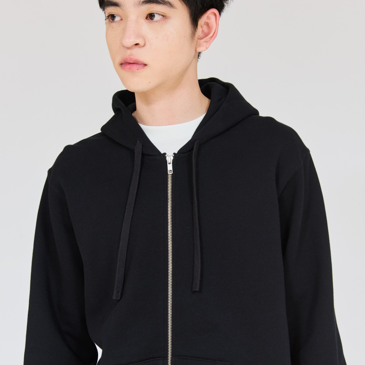 Hanes SWEATS KURO �X�E�F�b�g�W�b�v�A�b�v�t�[�f�B�[