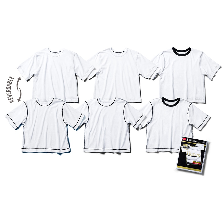 �ysize S �^�C�g�ȃt�B�b�g���ŒZ�߂̒���z3P���o�[�V�u���N���[�l�b�NT�V���c by THE DODO JEAN 26SS �w�C���Y(HW1-D702)