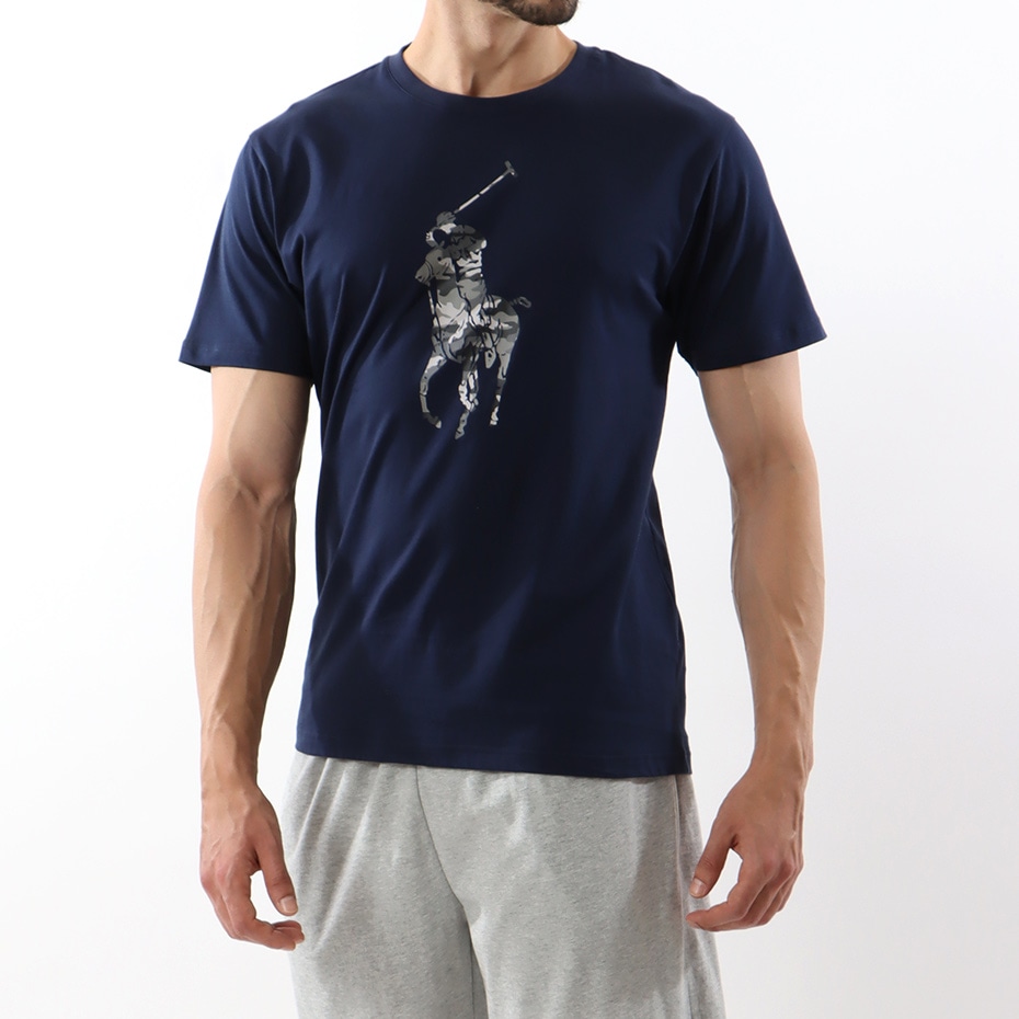 ショートスリーブクルーネックTシャツ カモPPプリント ネイビー ポロ・ラルフローレンの公式通販サイト