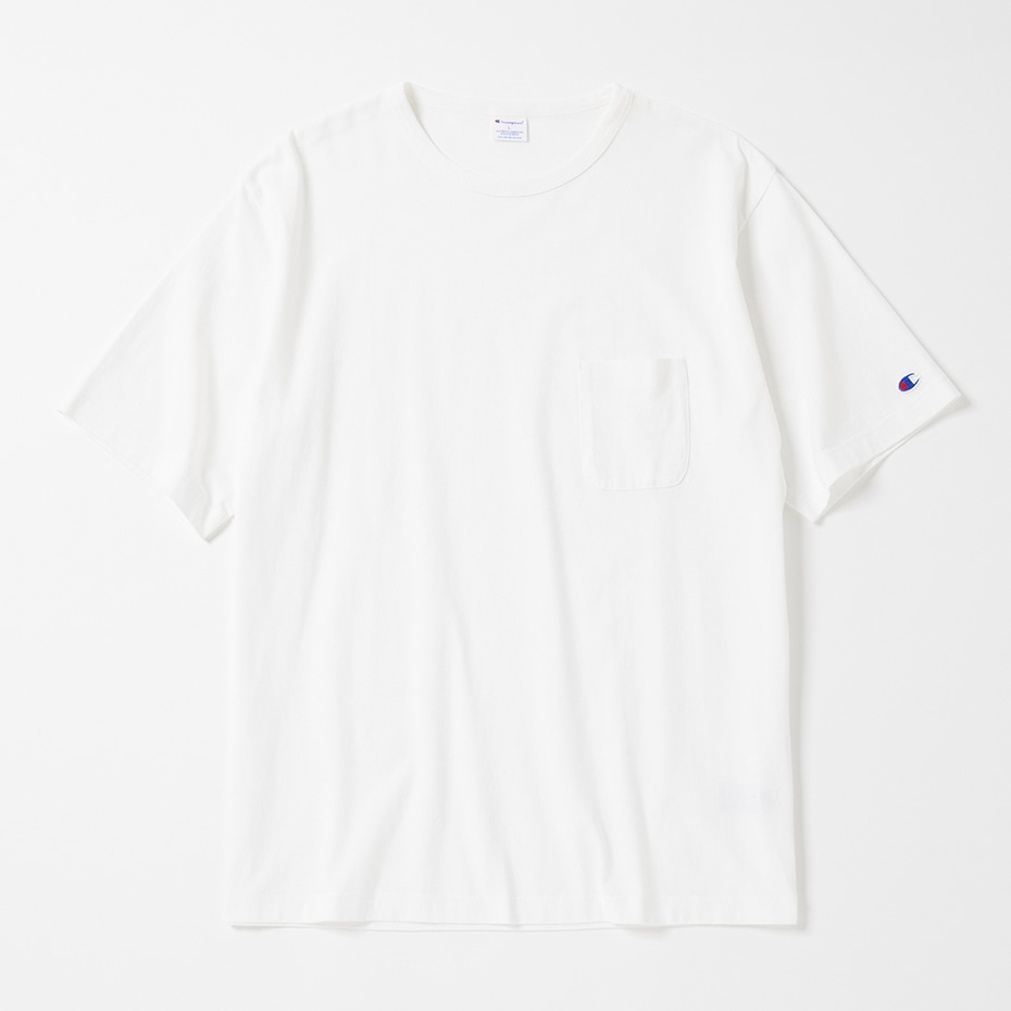 ショートスリーブポケットTシャツ オフホワイト チャンピオンの公式通販サイト