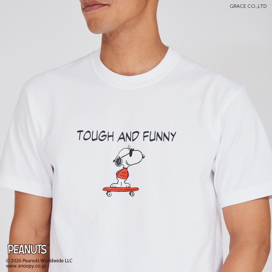 PEANUTS x BEEFY-T �N���[�l�b�NT�V���c 26SS BEEFY-T �w�C���Y(HM1-D002)