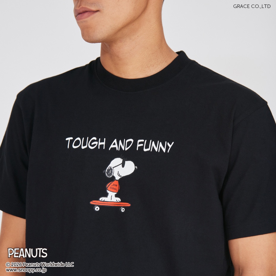 PEANUTS x BEEFY-T �N���[�l�b�NT�V���c 26SS BEEFY-T �w�C���Y(HM1-D002)