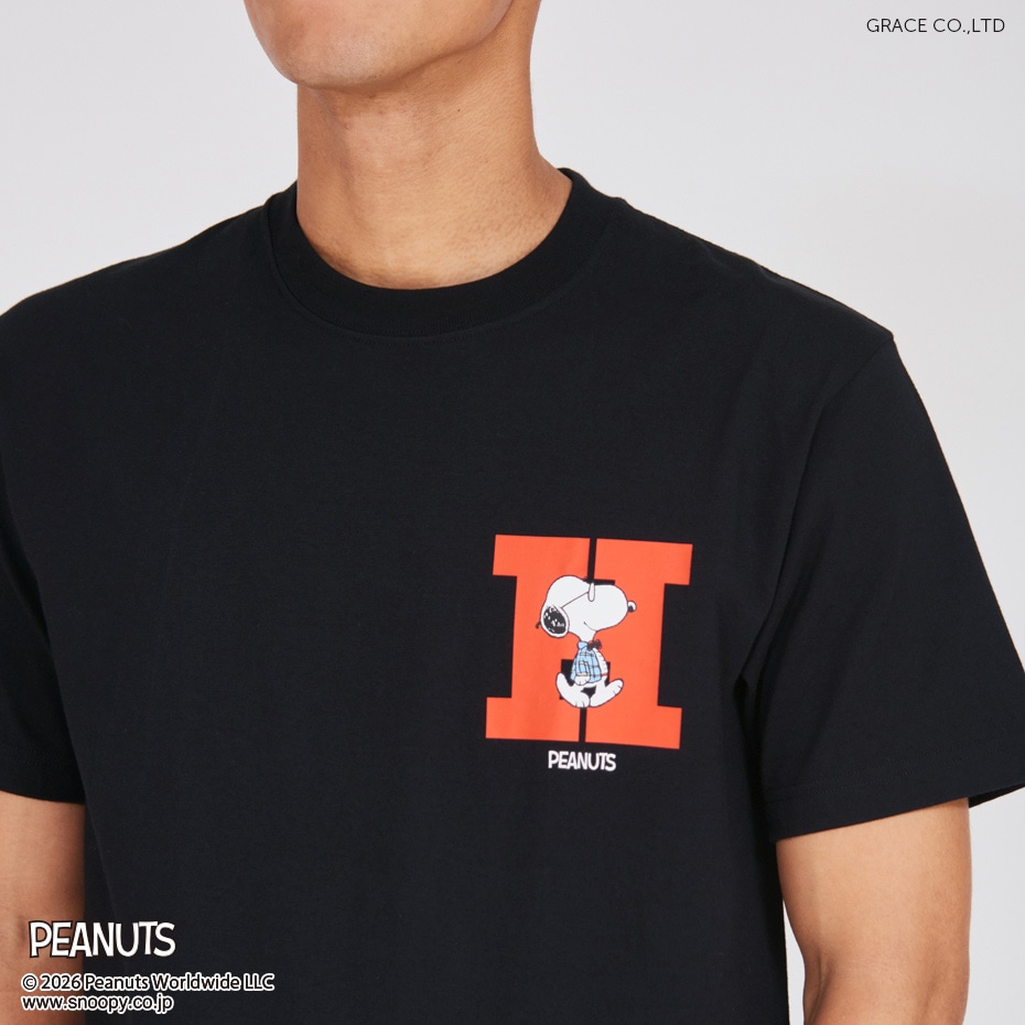 PEANUTS x BEEFY-T �N���[�l�b�NT�V���c 26SS BEEFY-T �w�C���Y(HM1-D003)
