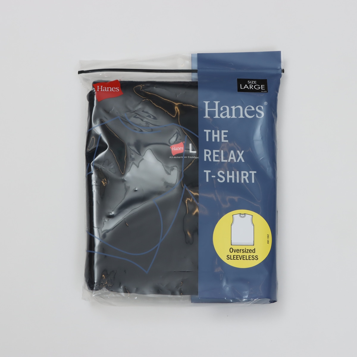 Hanes THE RELAX �I�[�o�[�T�C�Y�h �X���[�u���XT�V���c 26SS �w�C���Y(HM3-D204)