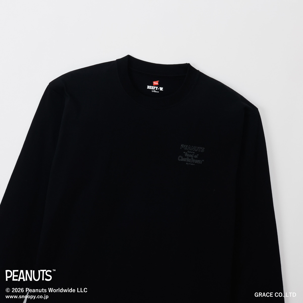 PEANUTS×BEEFY-T �����O�X���[�uT�V���c