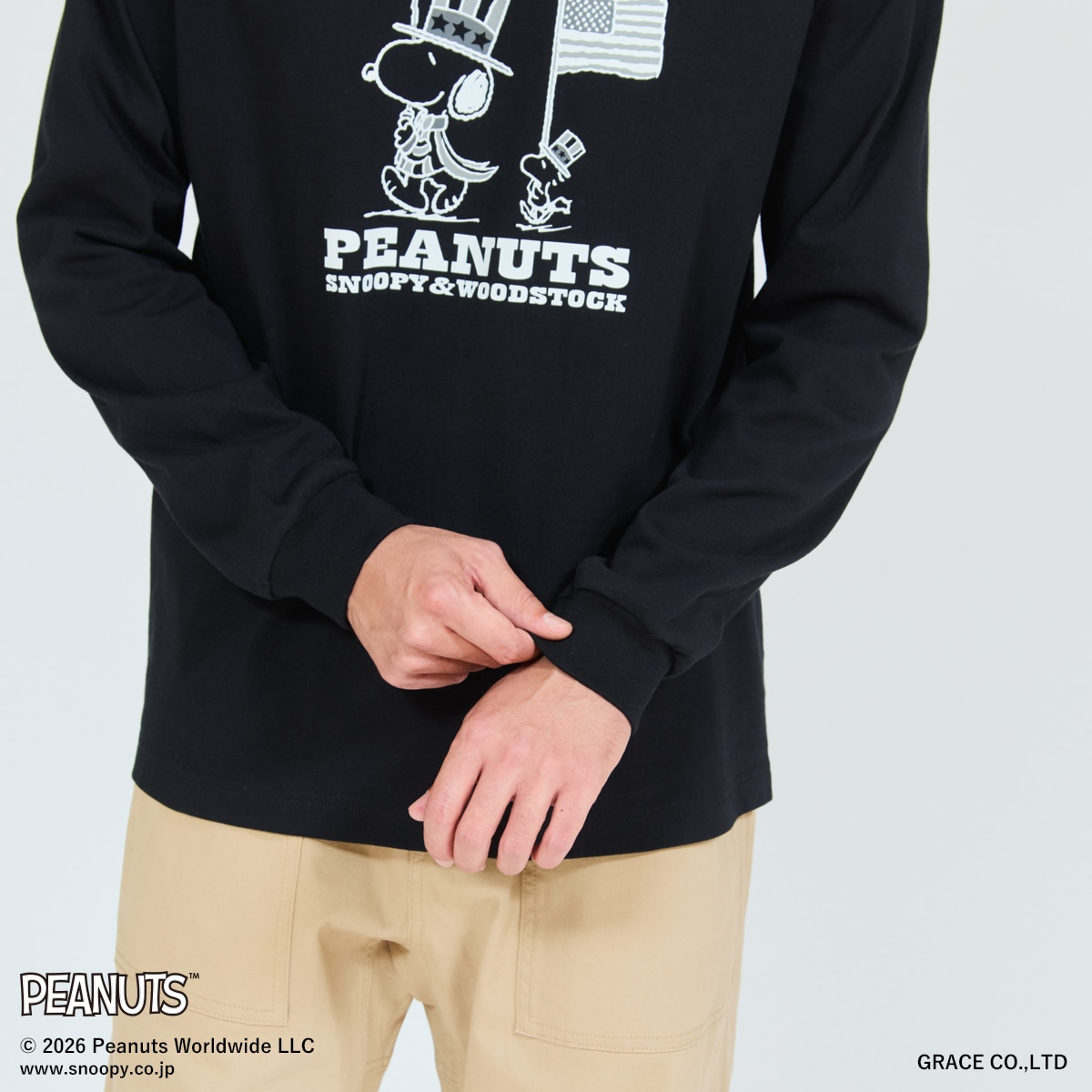 PEANUTS×BEEFY-T �����O�X���[�uT�V���c