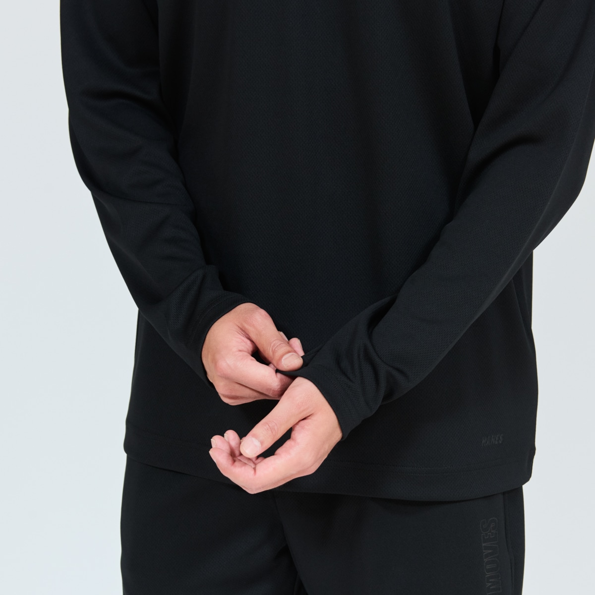 Hanes MOVES�n�j�J�����b�V�� �N���[�l�b�N�����O�X���[�uT�V���c