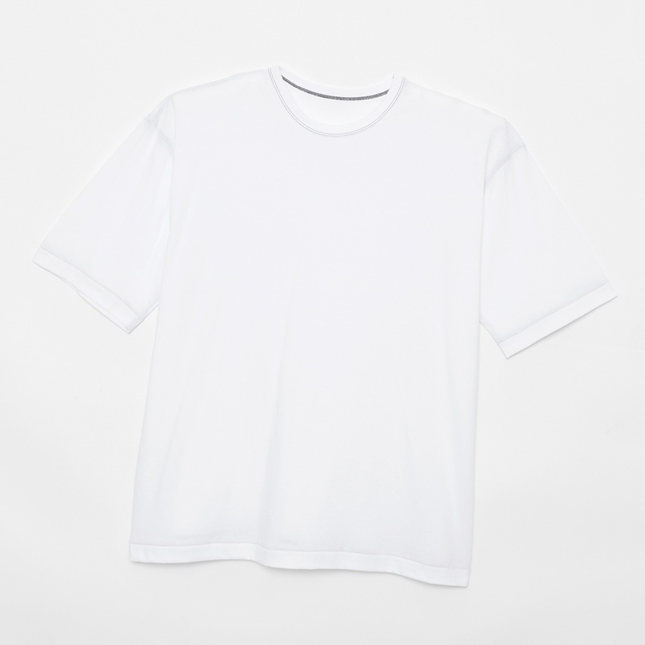 �ysize L ���Ȃ�������Ƃ����I�[�o�[�T�C�Y�̒��p���z3P���o�[�V�u���N���[�l�b�NT�V���c by THE DODO JEAN 26SS �w�C���Y(HW1-D702)