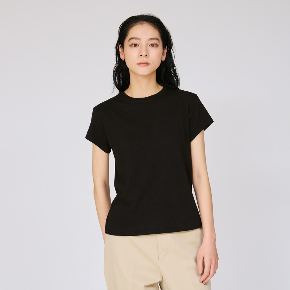 3P�N���[�l�b�NT�V���c by THE DODO JEAN 26SS �w�C���Y(HW1-D703)