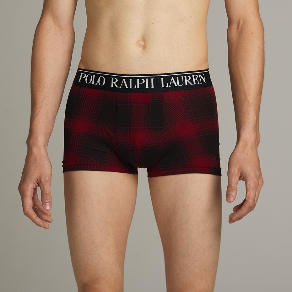 ショートボクサーブリーフ オンブレプリント レッド | ポロ