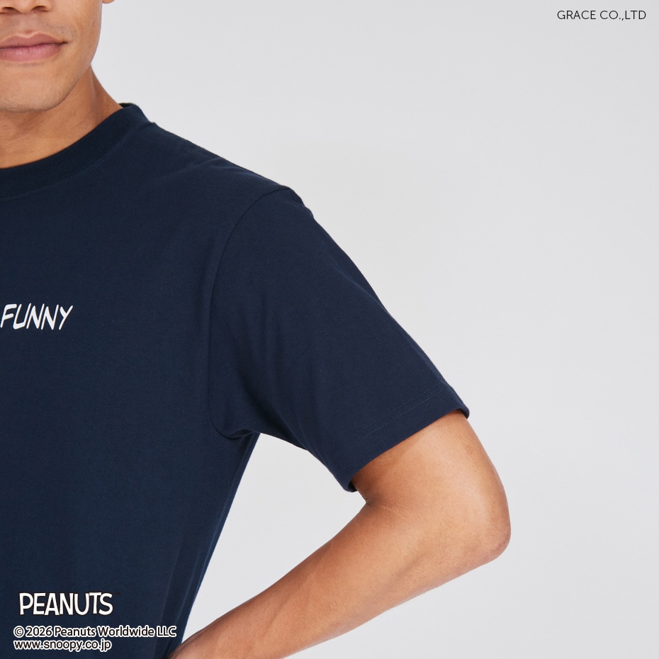 PEANUTS x BEEFY-T �N���[�l�b�NT�V���c 26SS BEEFY-T �w�C���Y(HM1-D002)